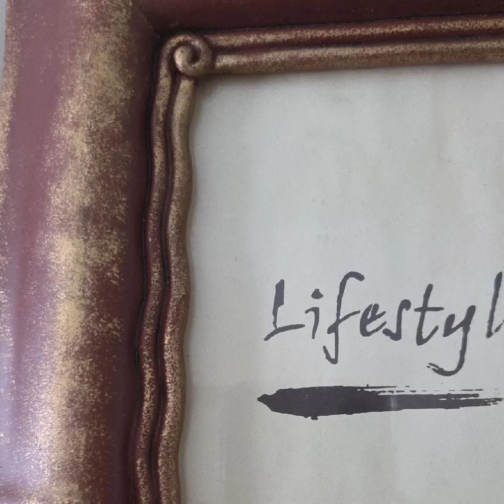Brown and Gold Picture Frame